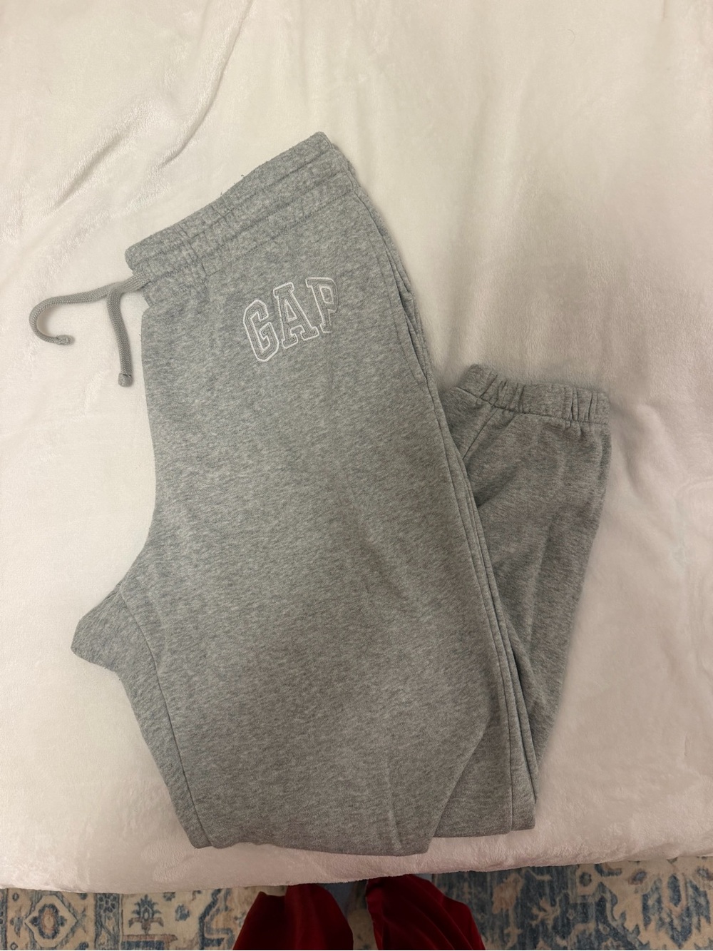 GAP Light Gray Fleece Joggers